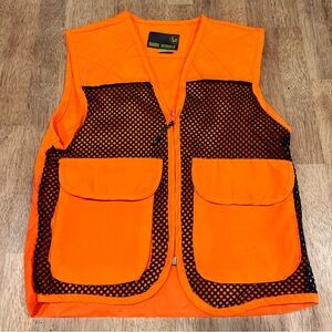 Game Winner Orange Hunting Vest Youth Size XS/S